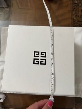 Givenchy White Box with Black Iconic Logo